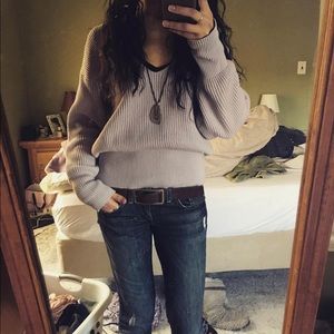 Free People Lilac Sweater
